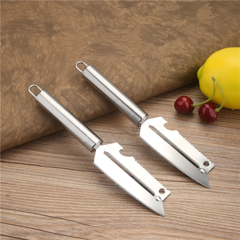 3 in1 Potatoes Apple Peeler Food Manual Paring Knife Vegetable Fruit Tools