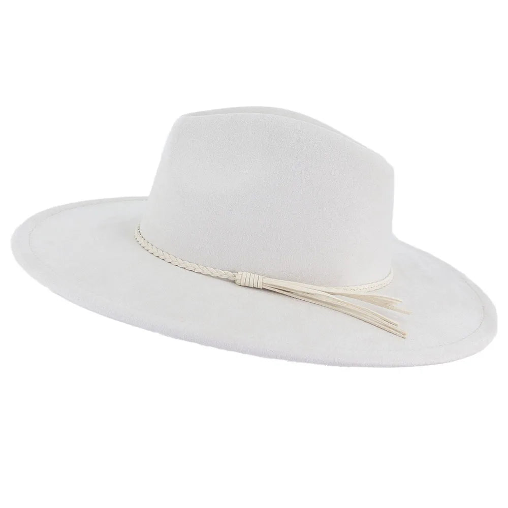 Hat Men Women Autumn Winter Felt Jazz Hats Classic Church Fedoras Chapeau Sombrero Mujer