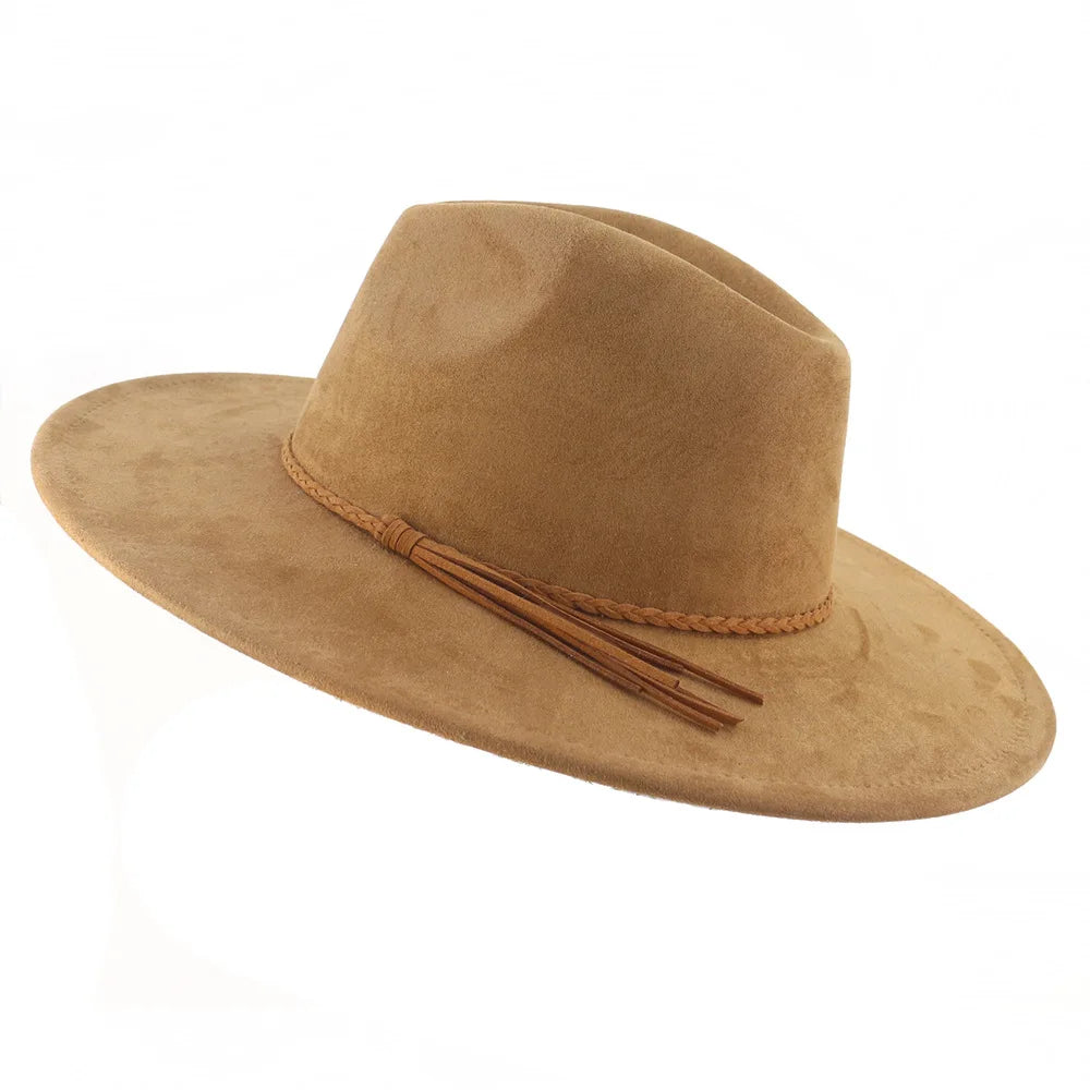 Hat Men Women Autumn Winter Felt Jazz Hats Classic Church Fedoras Chapeau Sombrero Mujer