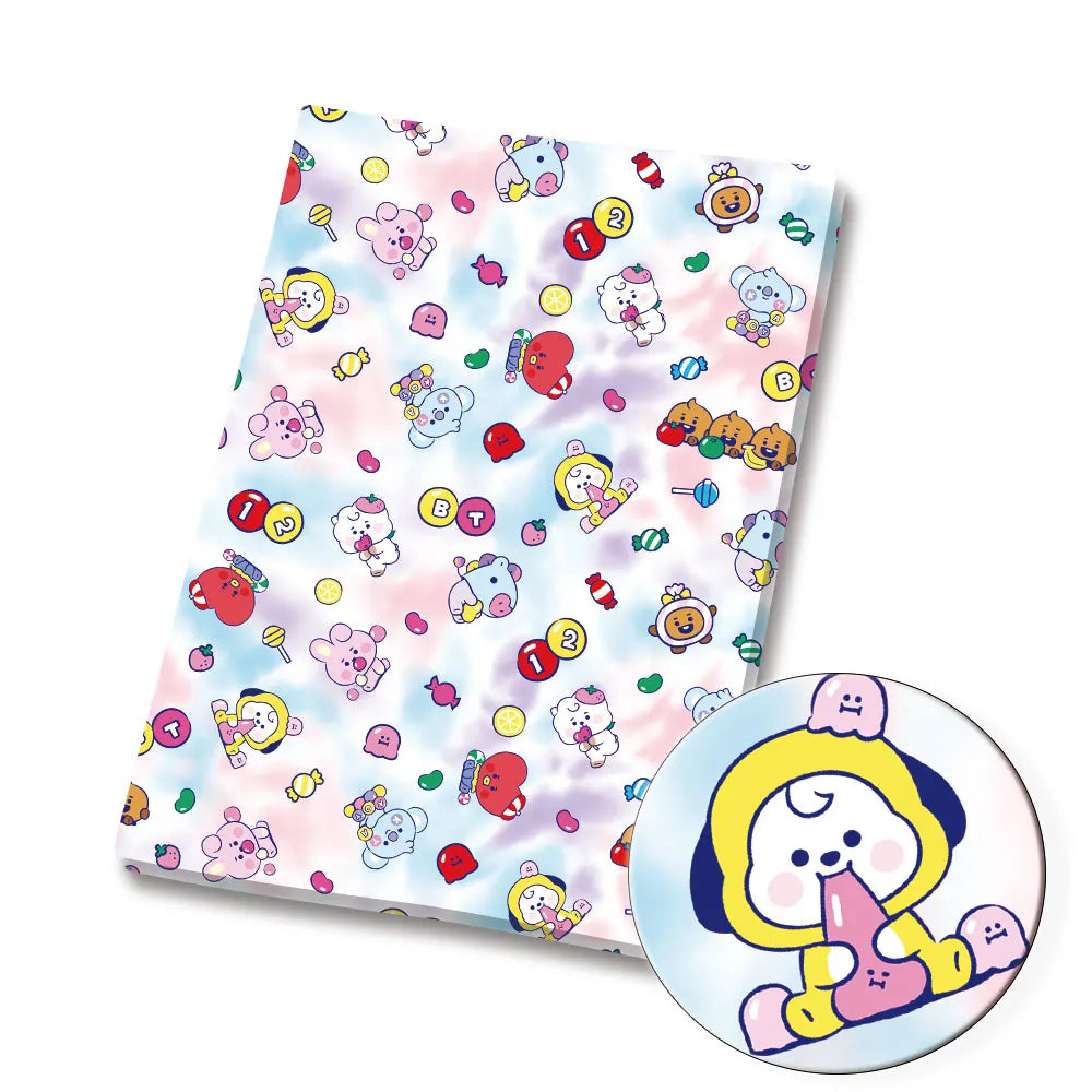 Handmade Sewing Patchwork Quilting Baby Dress Home Sheet Printed Fabric