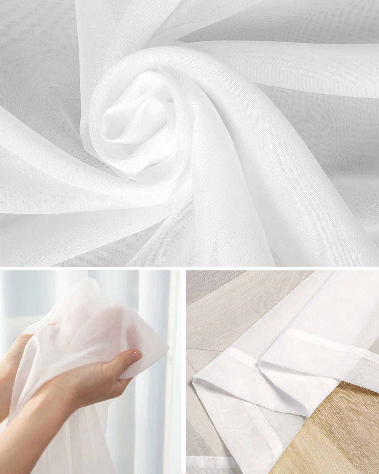 Curtain For Living Room Bedroom Kitchen Window Tulle Curtains Home Essentials