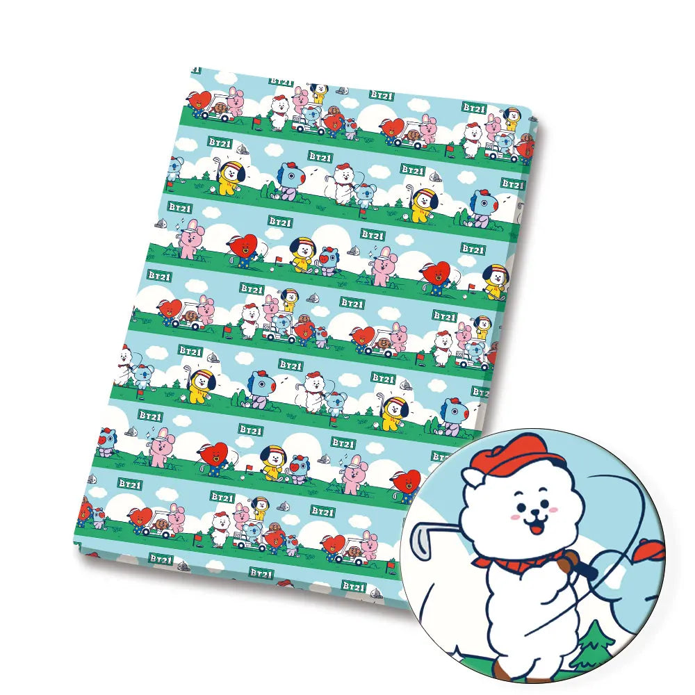 Handmade Sewing Patchwork Quilting Baby Dress Home Sheet Printed Fabric
