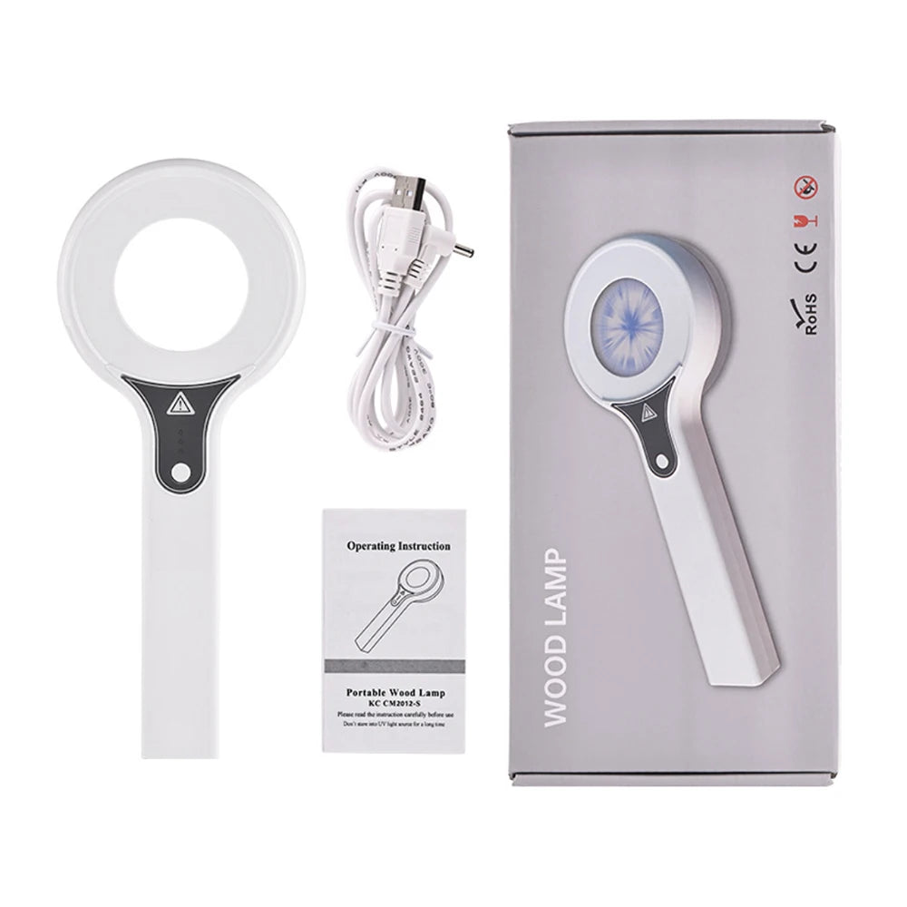 AOKO New Skin Analyzer For Skin UV Magnifying For Beauty Facial