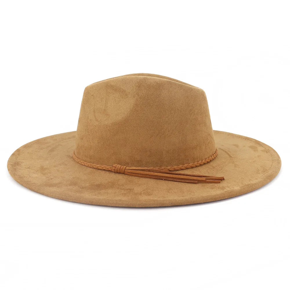 Hat Men Women Autumn Winter Felt Jazz Hats Classic Church Fedoras Chapeau Sombrero Mujer