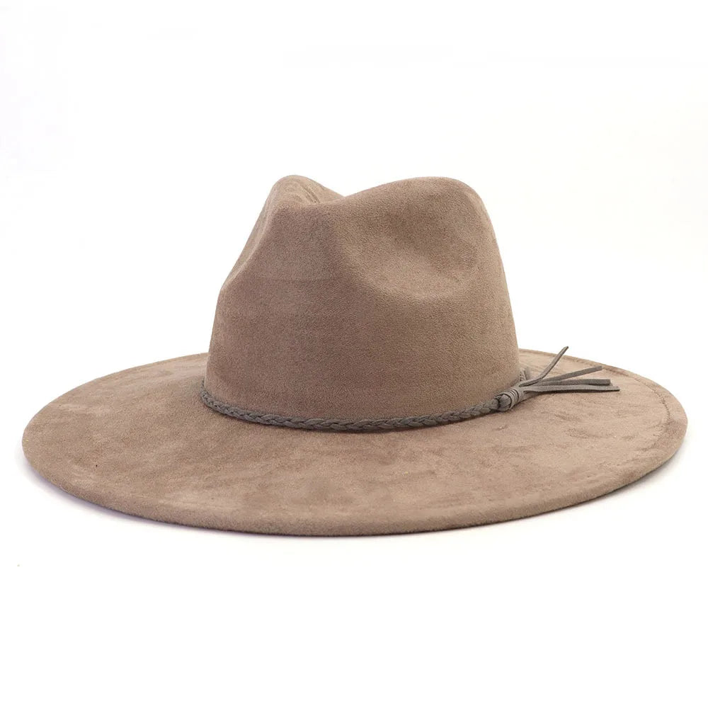 Hat Men Women Autumn Winter Felt Jazz Hats Classic Church Fedoras Chapeau Sombrero Mujer