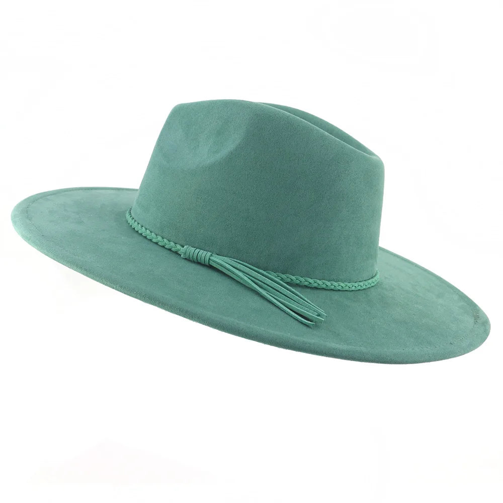 Hat Men Women Autumn Winter Felt Jazz Hats Classic Church Fedoras Chapeau Sombrero Mujer