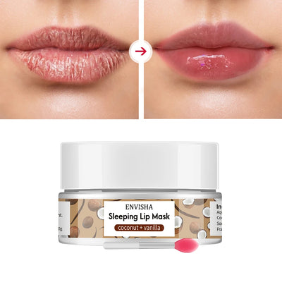 ENVISHA Coconut Lip Sleep Mask Night Sleeping