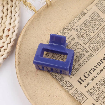 1Piece Square Acetate Acrylic INS Korean Hair Clips Girls
