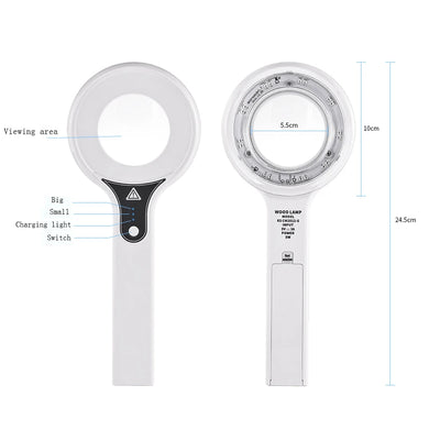 AOKO New Skin Analyzer For Skin UV Magnifying For Beauty Facial
