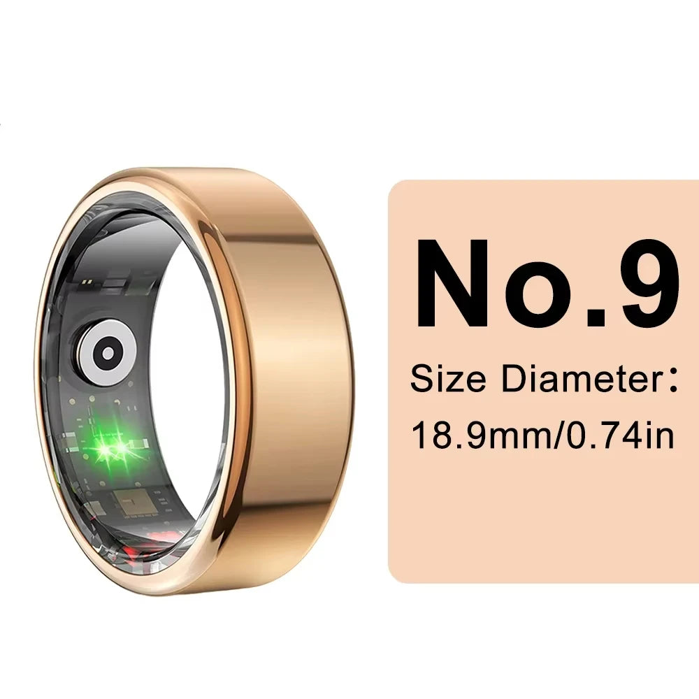 2025 NEW R02 Smart Ring Heart Rate Health Monitor