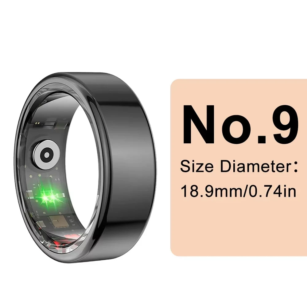 2025 NEW R02 Smart Ring Heart Rate Health Monitor