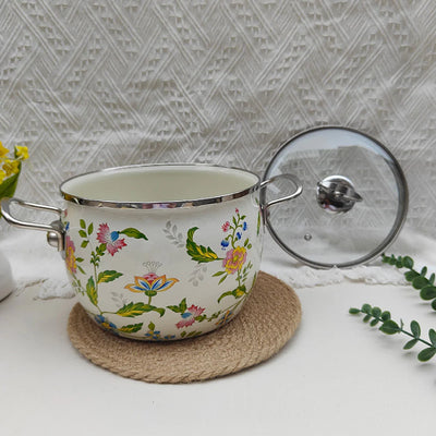 Enamel Pot Soup Multi-functional Stewing Kitchen Essentials