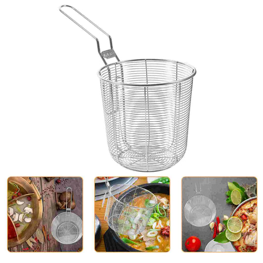 Hot Pot Colander Basket Kitchen Pasta Strainer for Food