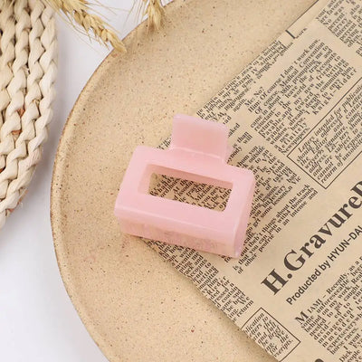 1Piece Square Acetate Acrylic INS Korean Hair Clips Girls