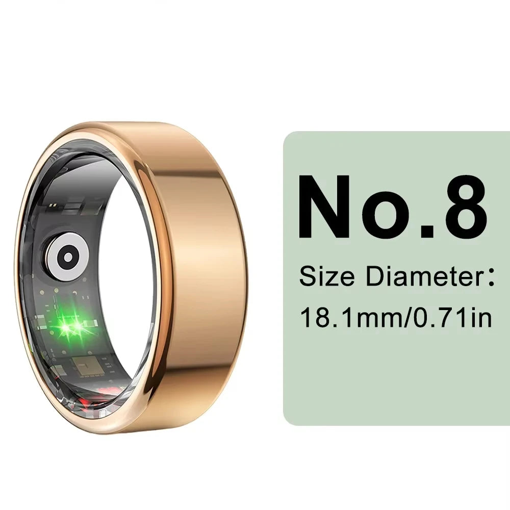 2025 NEW R02 Smart Ring Heart Rate Health Monitor