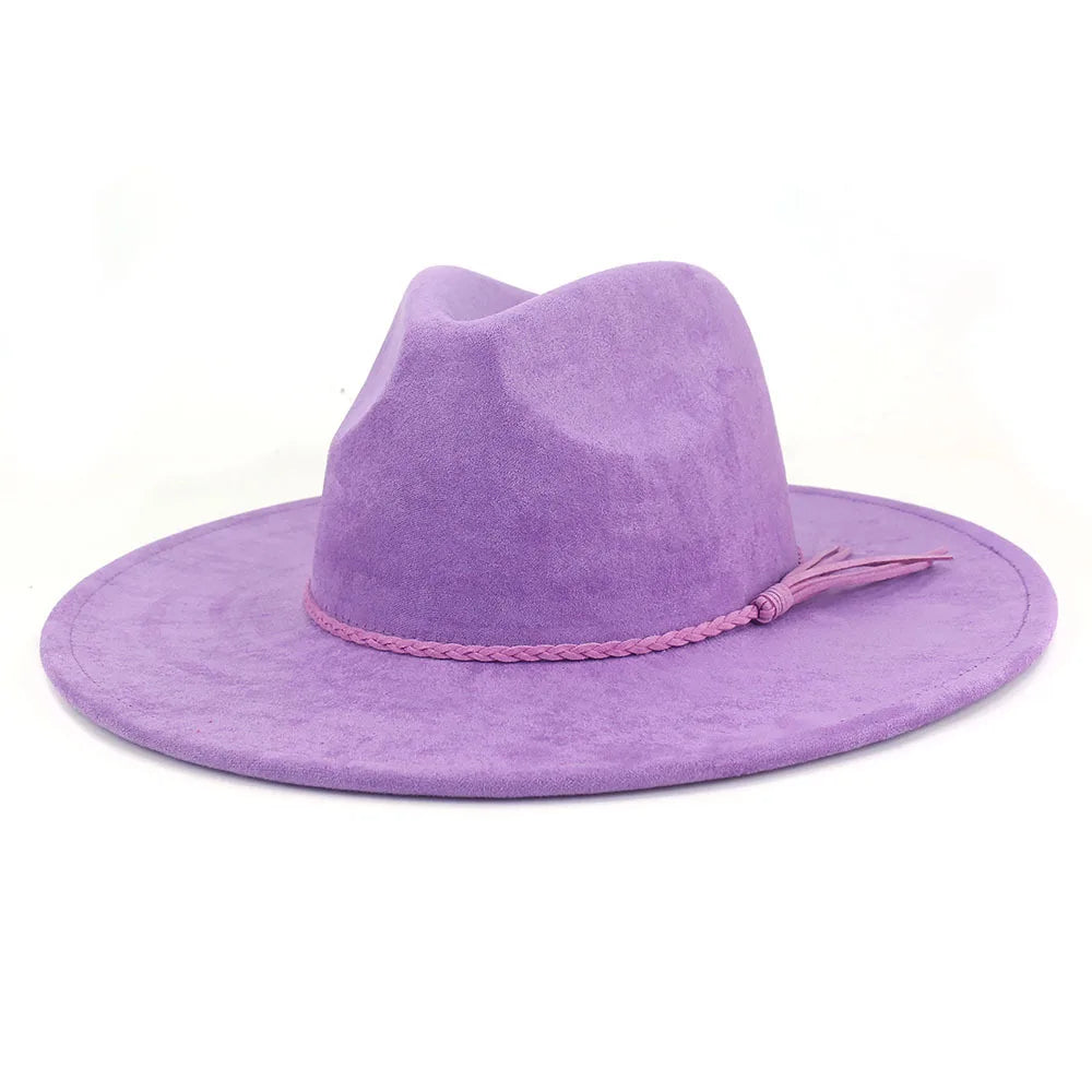 Hat Men Women Autumn Winter Felt Jazz Hats Classic Church Fedoras Chapeau Sombrero Mujer