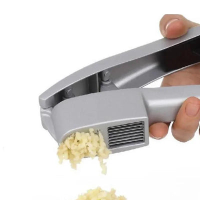 2 In 1 Multifunctional Garlic Press Garlic Slicer Zinc Alloy Manual Kitchen Gadget and Accessories