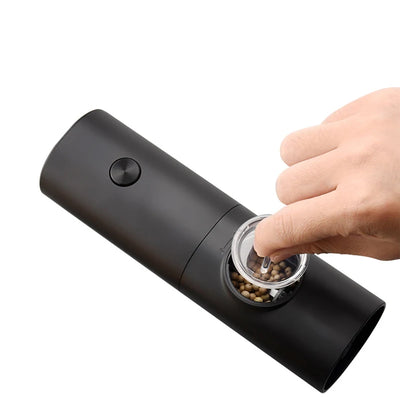 Electric Salt And Pepper Grinder Gravity Sensor Spice Mill Adjustable Coarseness