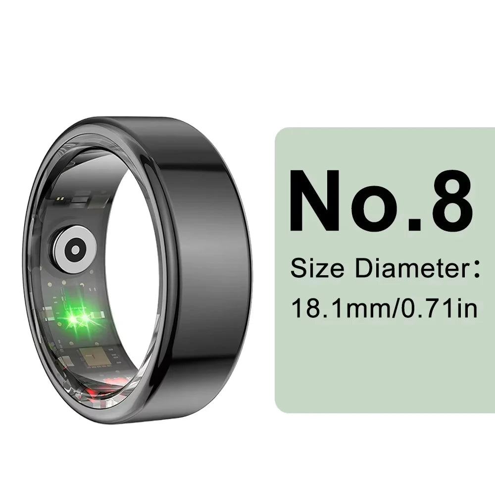 2025 NEW R02 Smart Ring Heart Rate Health Monitor