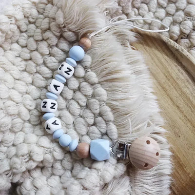 INS Personalize Name Baby Pacifier Clip