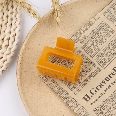 1Piece Square Acetate Acrylic INS Korean Hair Clips Girls