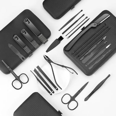 24 Pieces Nail Clippers Manicure Cutters Personal Care Large Set