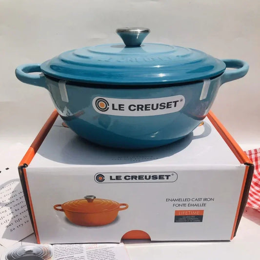 Cast Iron Hot Pot with Cover Multifunctional Cooking Pot