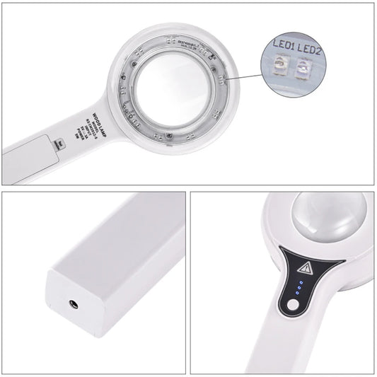 AOKO New Skin Analyzer For Skin UV Magnifying For Beauty Facial