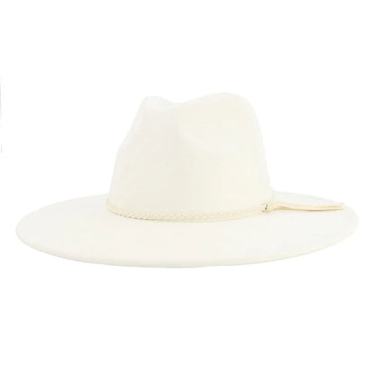 Hat Men Women Autumn Winter Felt Jazz Hats Classic Church Fedoras Chapeau Sombrero Mujer