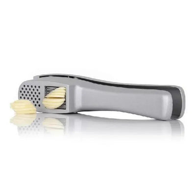 2 In 1 Multifunctional Garlic Press Garlic Slicer Zinc Alloy Manual Kitchen Gadget and Accessories