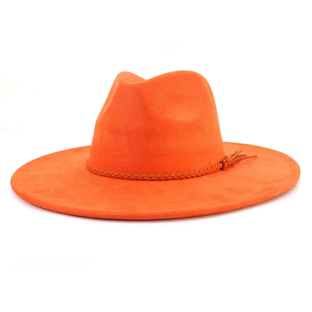 Hat Men Women Autumn Winter Felt Jazz Hats Classic Church Fedoras Chapeau Sombrero Mujer