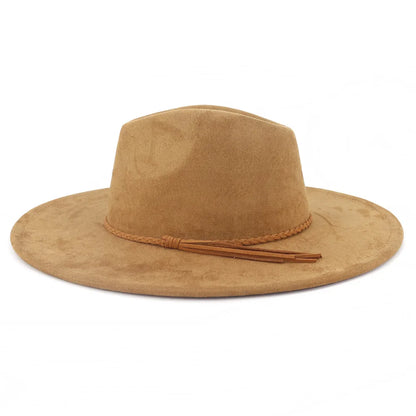 Hat Men Women Autumn Winter Felt Jazz Hats Classic Church Fedoras Chapeau Sombrero Mujer