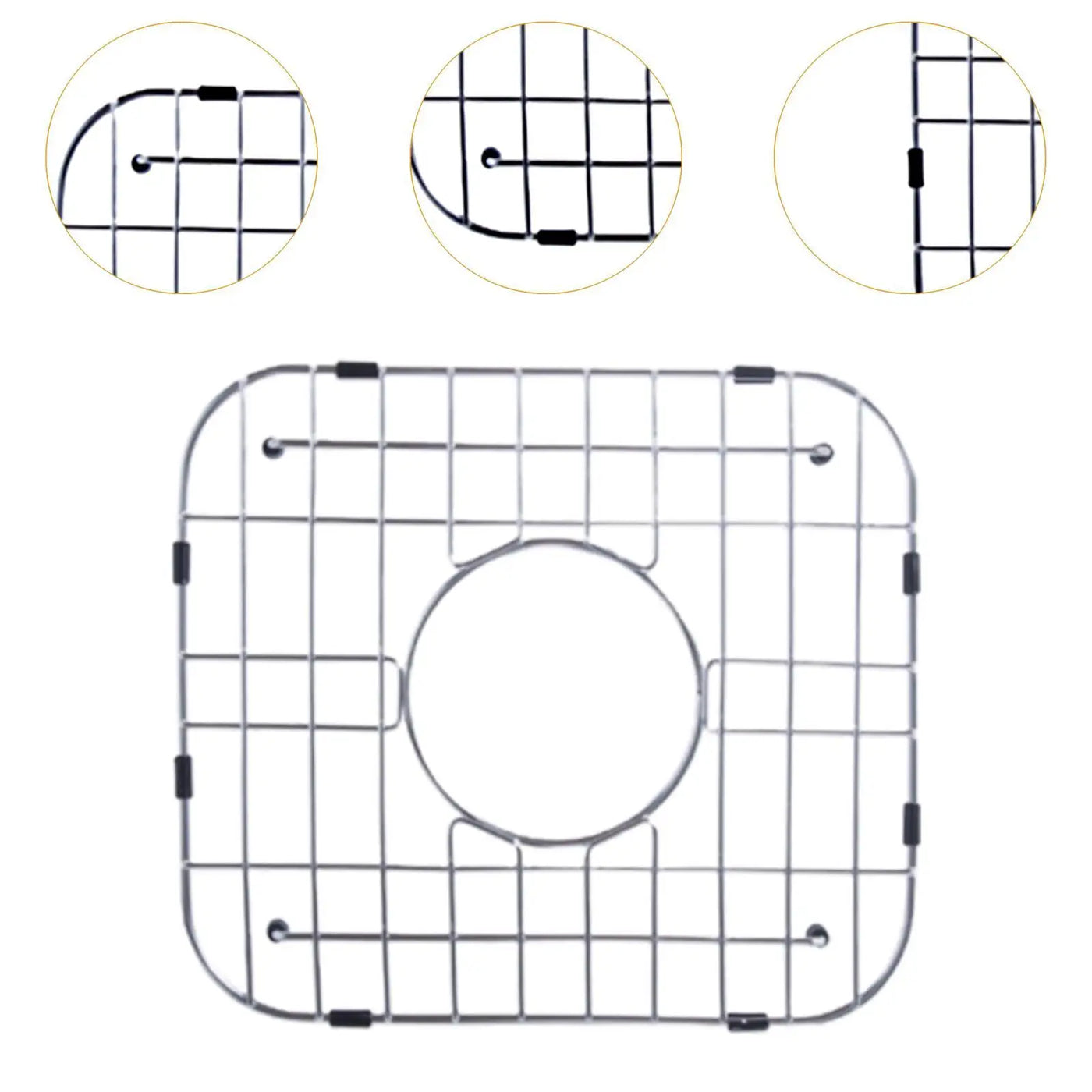 Dish Drying Rack Home Kitchen Essential Drain Tray for Cups Tableware Hotel