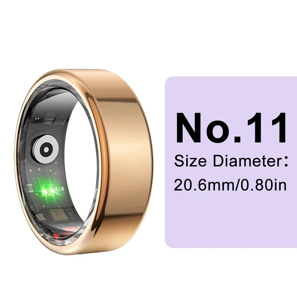 2025 NEW R02 Smart Ring Heart Rate Health Monitor