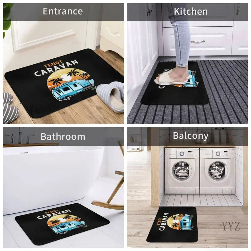 Floor Mat Cushion Carpet Kitchen Entrance Home Rugs Mats Bathroom Anti-slip Footpad