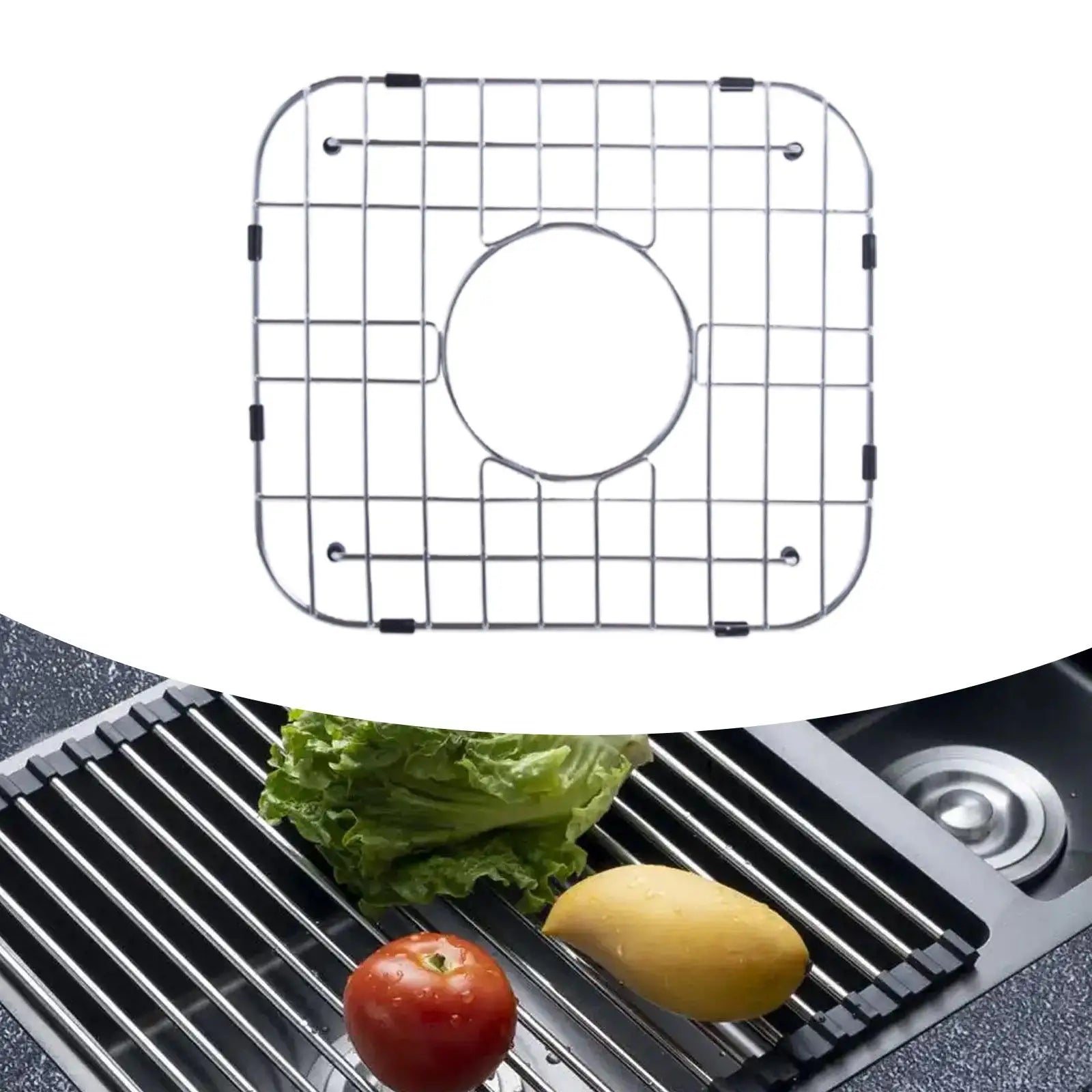 Dish Drying Rack Home Kitchen Essential Drain Tray for Cups Tableware Hotel