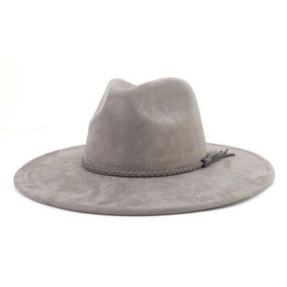 Hat Men Women Autumn Winter Felt Jazz Hats Classic Church Fedoras Chapeau Sombrero Mujer