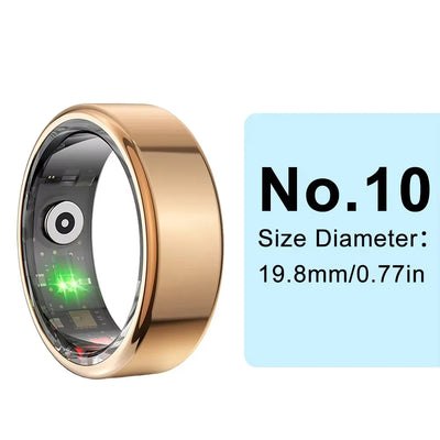 2025 NEW R02 Smart Ring Heart Rate Health Monitor